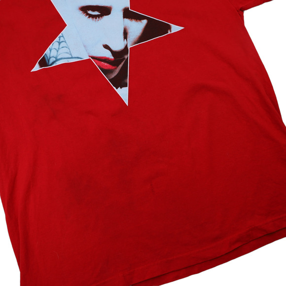Pleasures x Marilyn Manson Star Graphic T Shirt - Picture 3 of 10